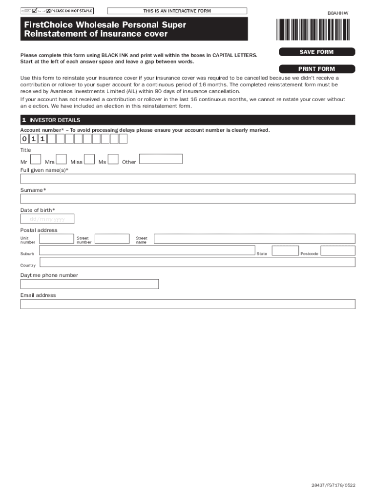 Form preview