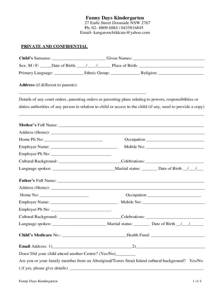 Form preview