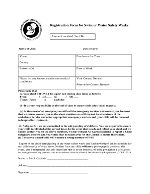 Fillable Online Swim Instructor Certification Fax Email Print pdfFiller Fillable Online Swim Instructor Certification Fax Email Print pdfFiller