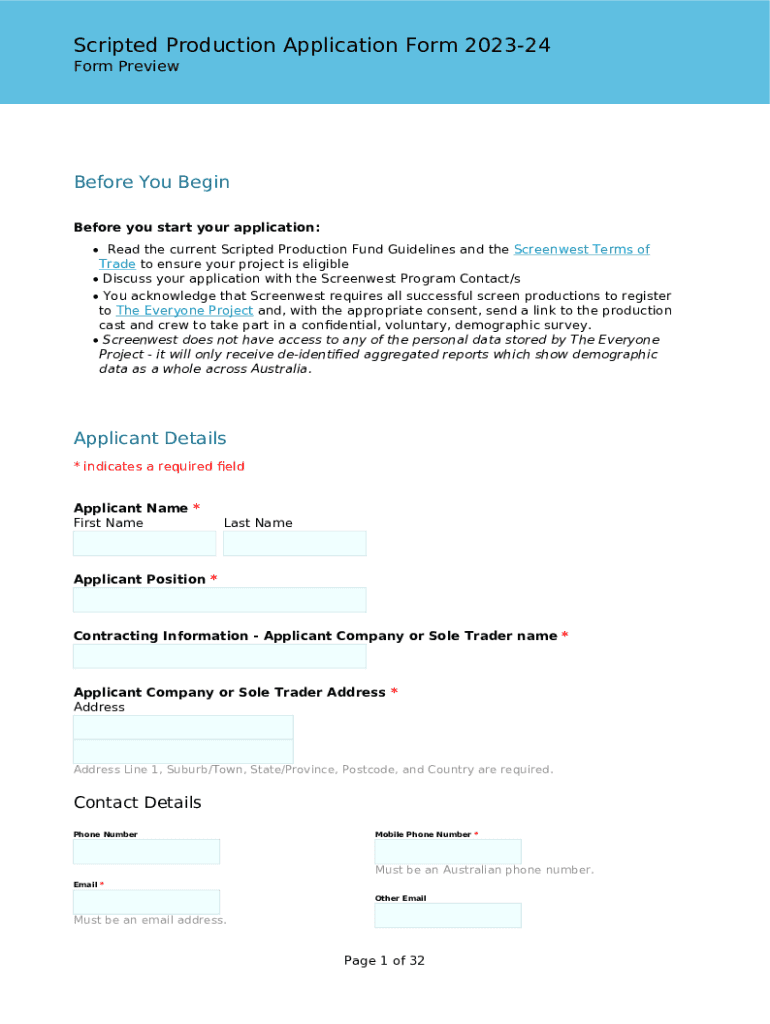 Form preview
