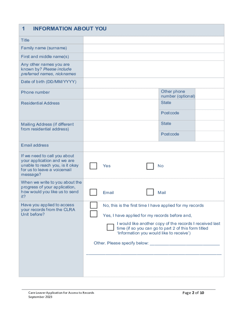 Form preview