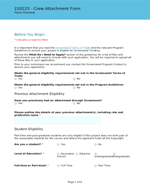 Form preview