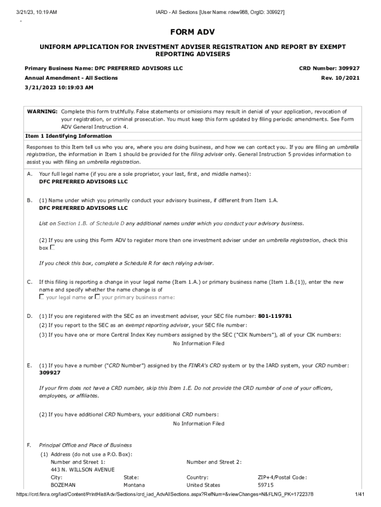 Form preview