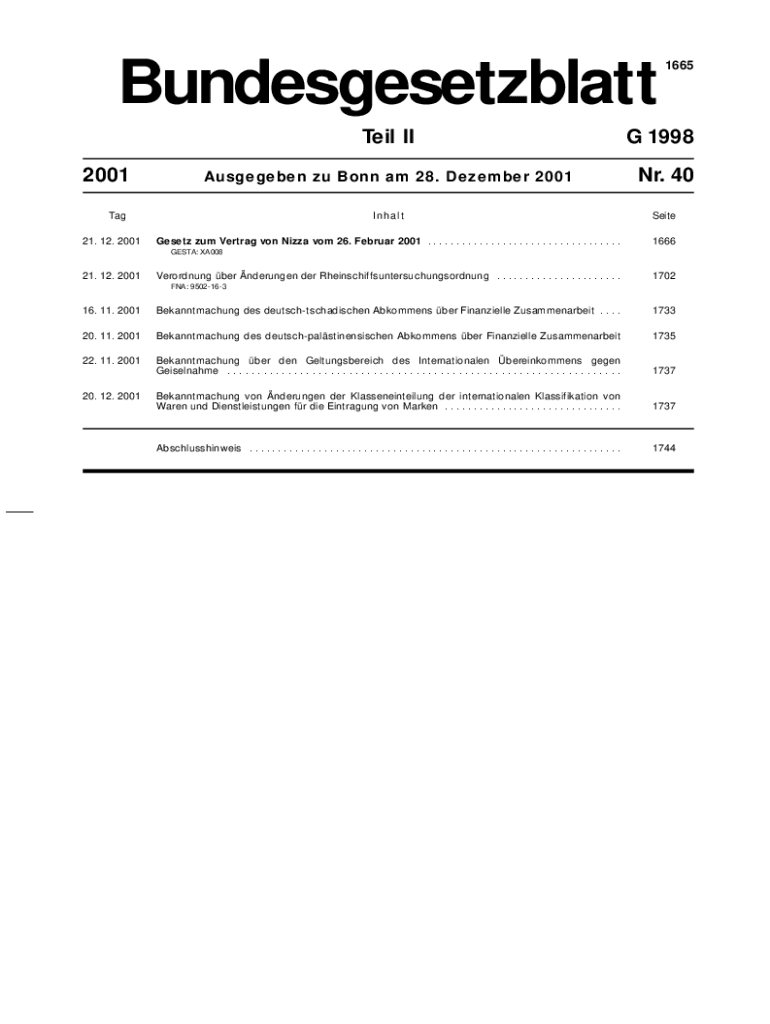 Ausfüllbar Online Vertrag von Nizza (600 d.B.) Fax Email Drucken