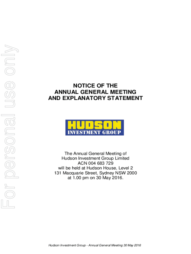 Fillable Online Fillable Online Hudson Investment Group Limited Fax