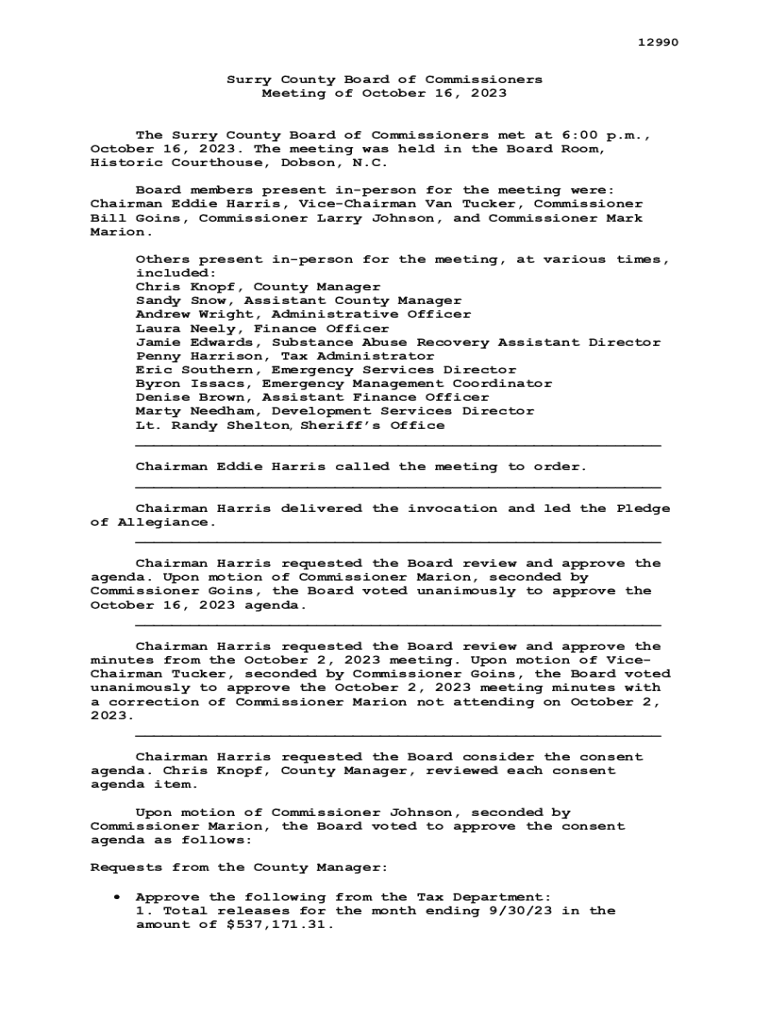 Fillable Online GIS to Surry County, North Carolina Fax Email