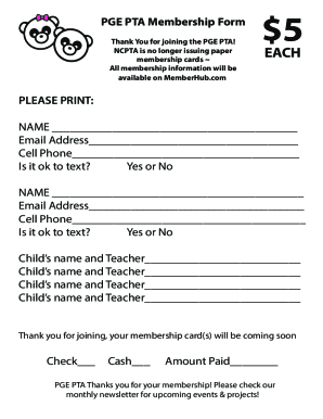 Fillable Online MemberHub Cheat Sheet for PTAs Fax Email Print - pdfFiller