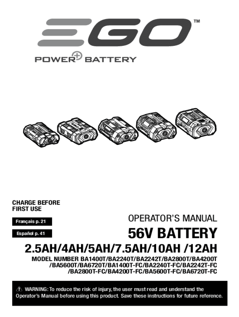 Remplissable En Ligne Help! ego battery flashing red and wont charge