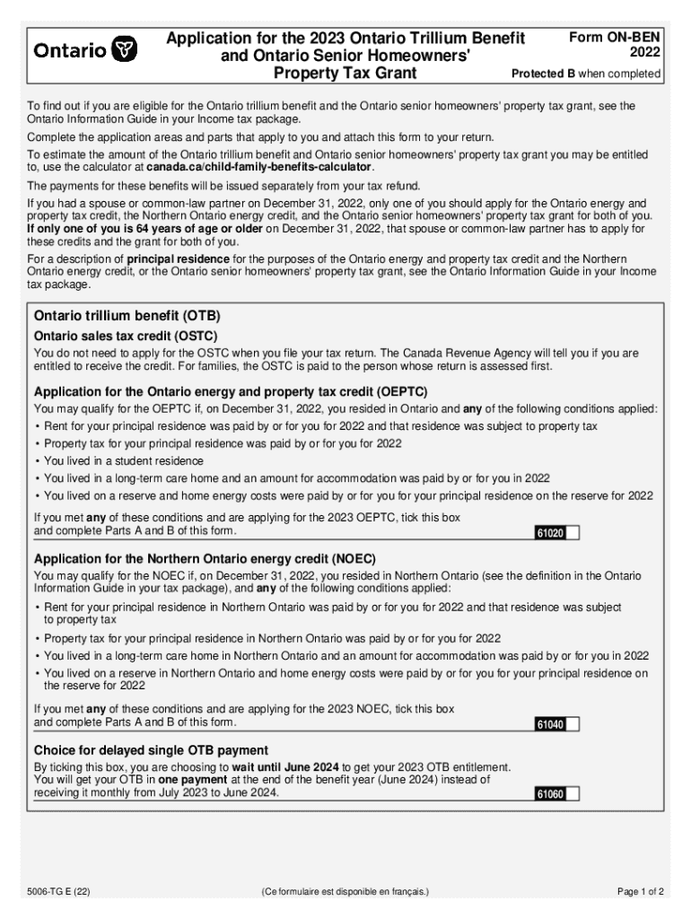 form on ben 2023 Preview on Page 1