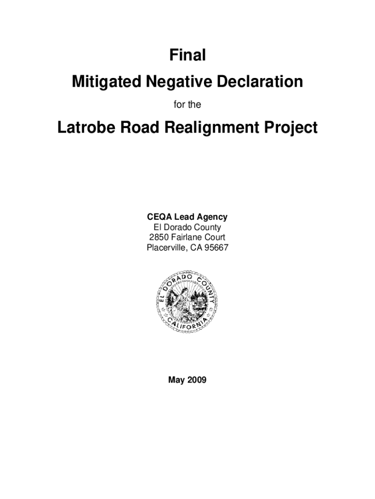 Fillable Online Latrobe Road Realignment Project Fax Email Print