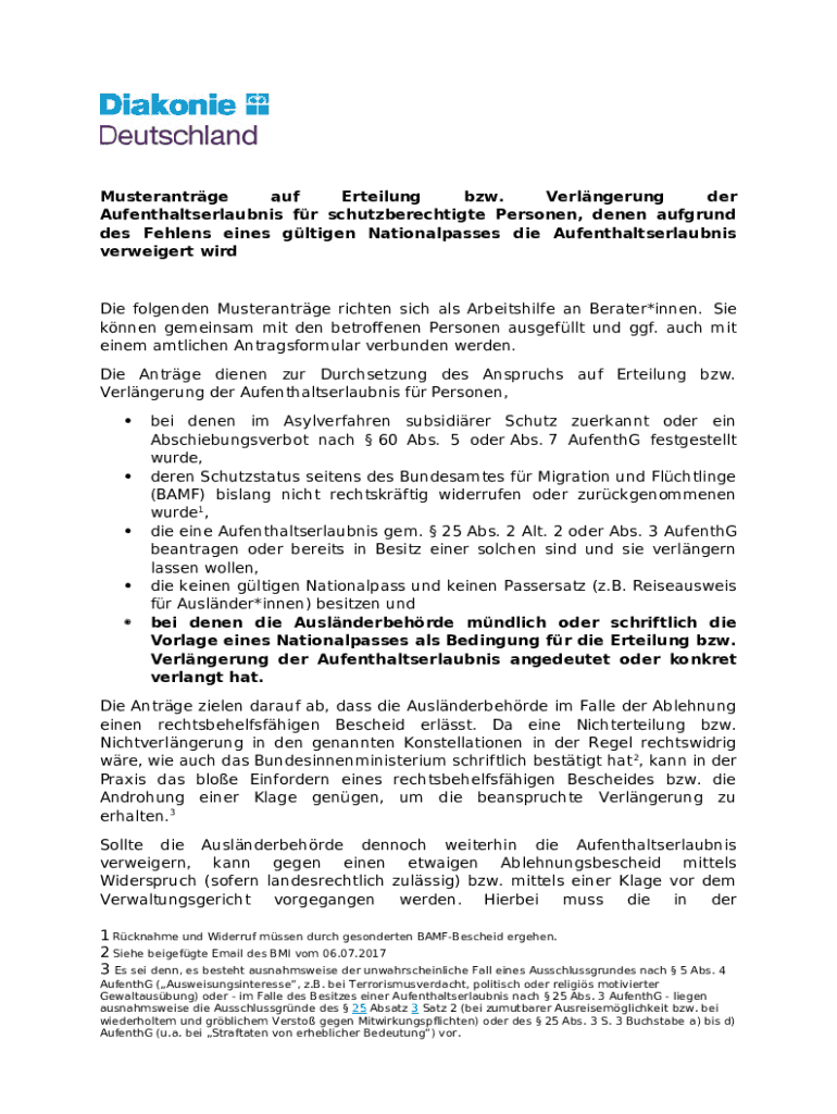 Antrag Auf Erteilung/verlängerung Der Aufenthaltserlaubnis Antrag auf Verlngerung der Aufenthaltserlaubnis von Doc Template