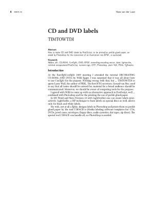 Fillable Online Template needed for Memorex CD or DVD Labels Fax Email ...