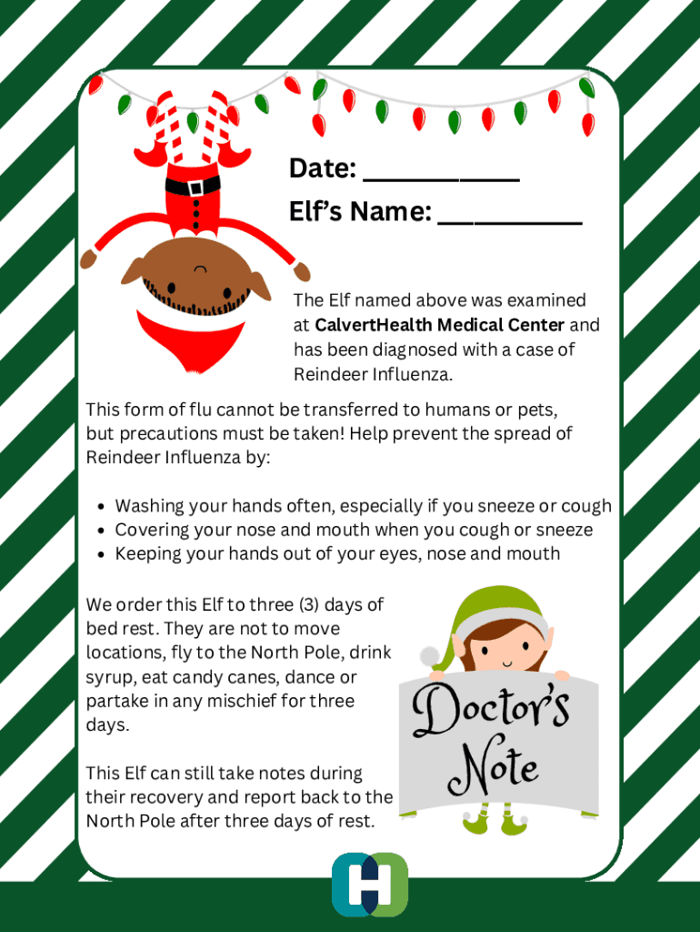 Fillable Online Red and green cute classic merry christmas note A4 ...