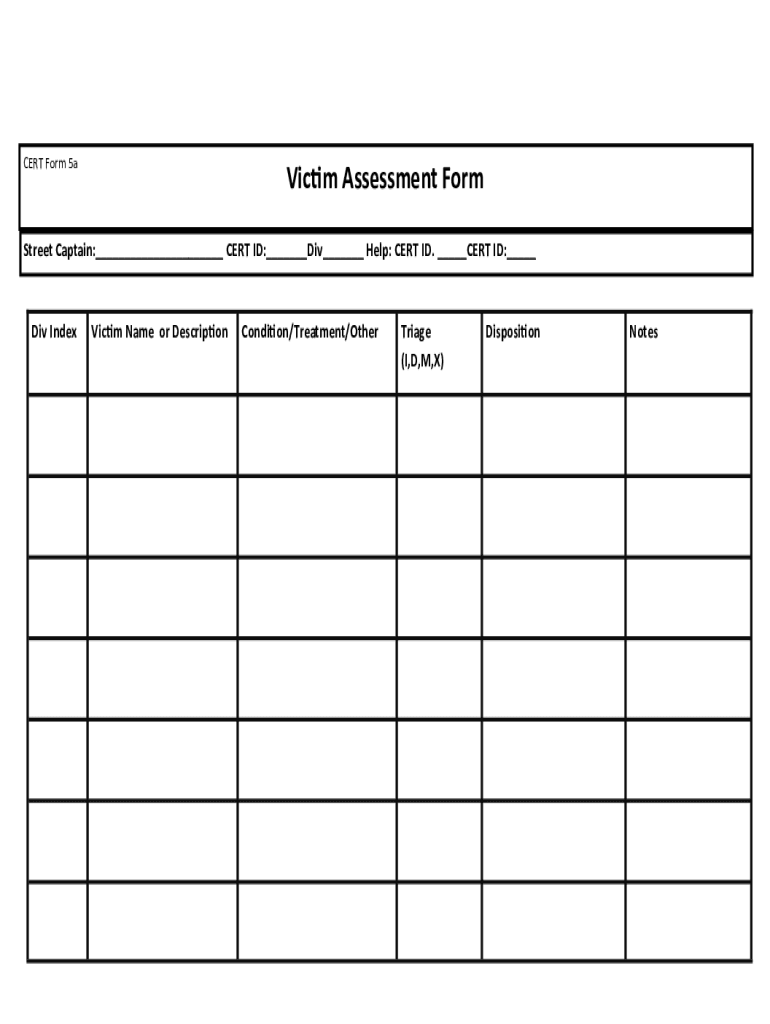Fillable online cert basic training instructor guide ready gov fax