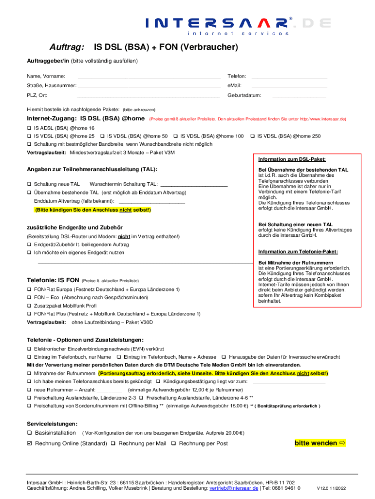 Form preview