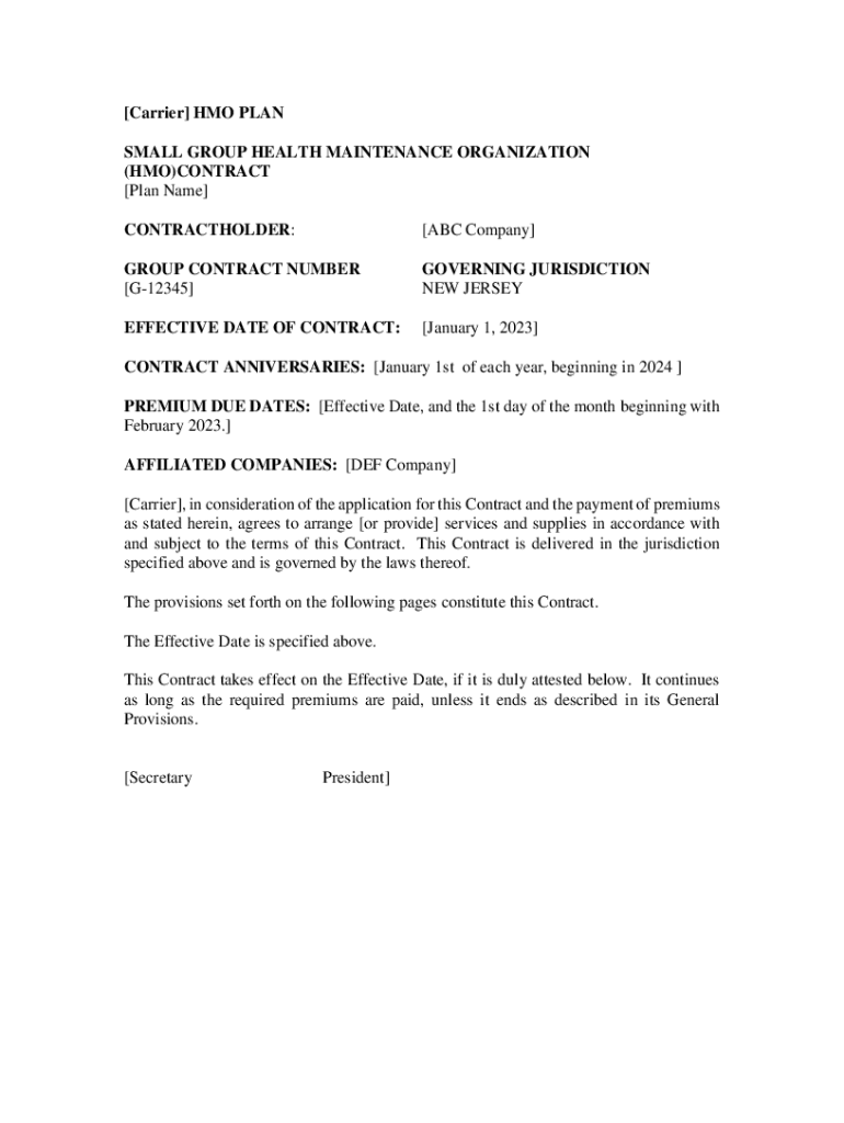 Fillable Online Solved A type of health maintenance organization (HMO