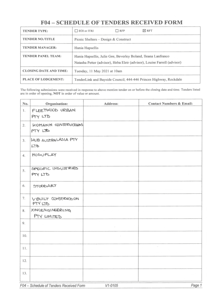 Form preview