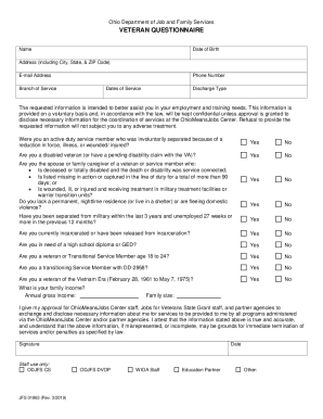 Fillable Online Fillable Online jfs ohio ohio job family services form ...