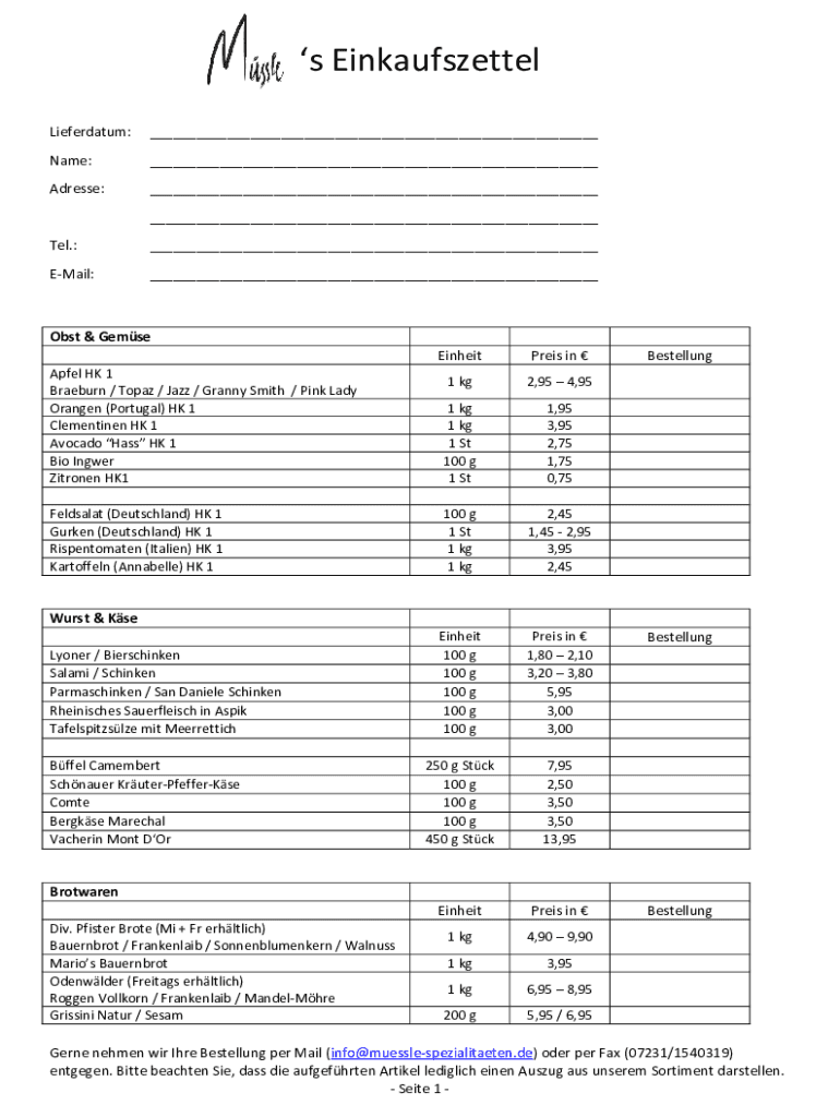 Form preview