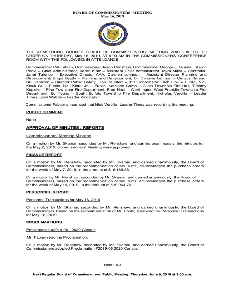 Fillable Online co armstrong pa Armstrong County
