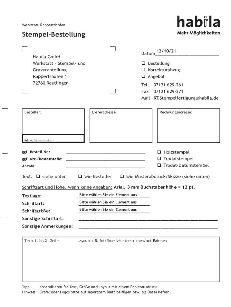 Form preview