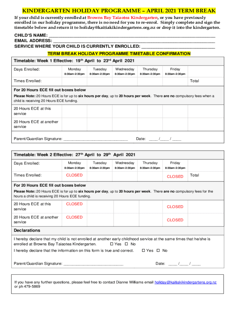 Form preview