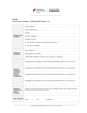 Form preview