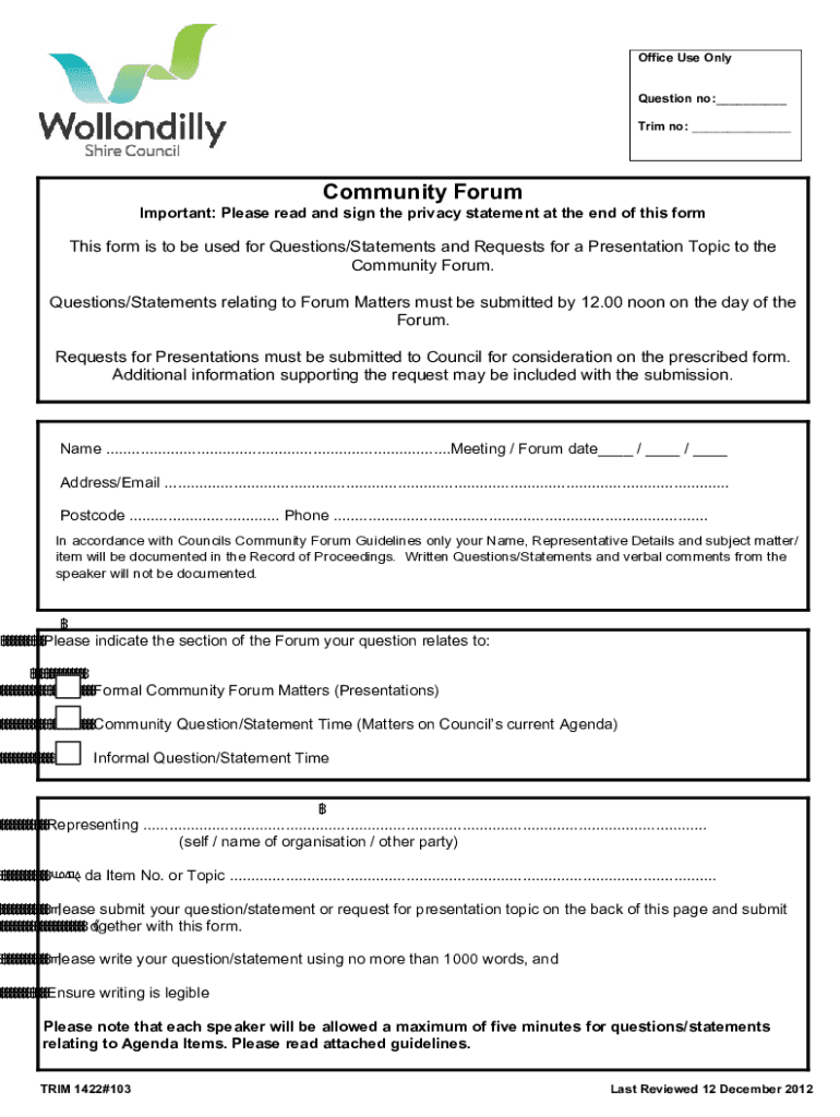 Form preview