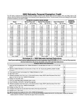 Nebraska Individual Estimated Income Tax Payment Voucher