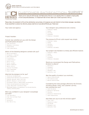 Illinois Customer Satisfaction Survey