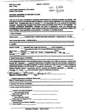 National Register of Historic Places Registration Form