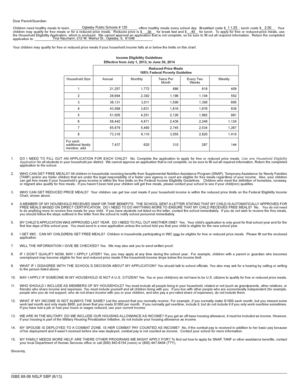 Household Eligibility Application