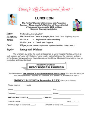 advantage for may 2010 women's luncheon flyer corrected