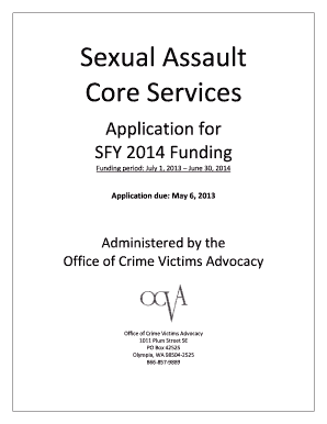 Letter of recommendation for daycare worker - Sexual Assault Core Services - Washington State Department of ... - commerce wa