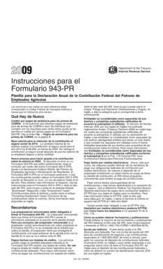 Instrucciones para el Formulario 943-PR