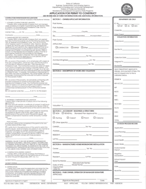 California Permit to Construct for Mobilehome and Special Occupancy Parks