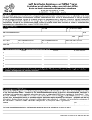 HIPAA Authorization Form