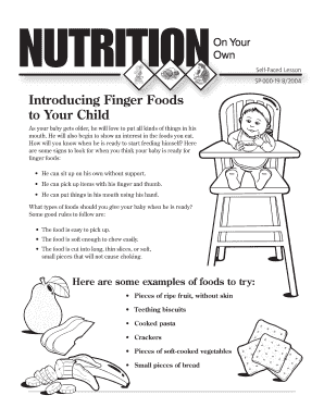Finger Foods Introduction Guide