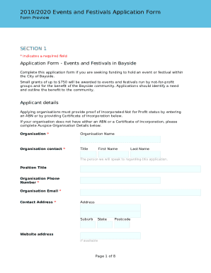 Form preview