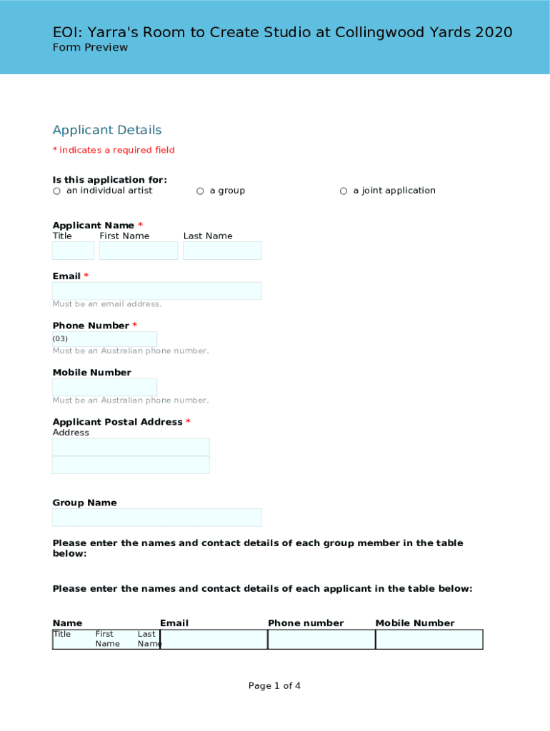 Form preview