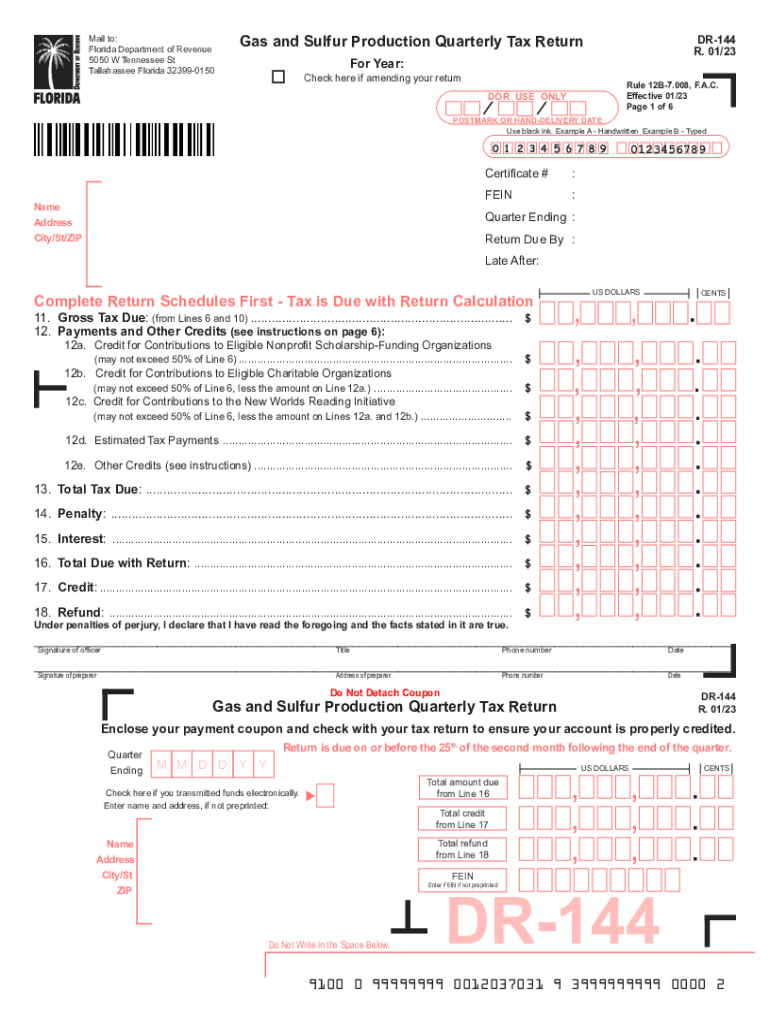 Contact Us - Address Lookup - Florida Department of Revenue Preview on Page 1