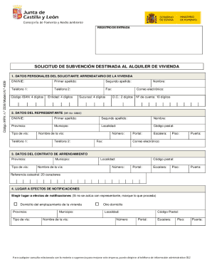 Relocation Rental Verification SPANISH