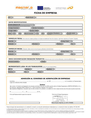 CIF /DNI DE LA EMPRESA Y CDIGO DE CUENTA DE ...