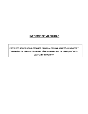 Red de colectores principales zona montg-les rotes y ...