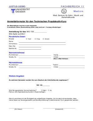 Form preview