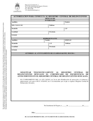 Registro Central de Delincuentes Sexuales