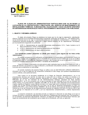 PLIEGO DE PRESCRIPCIONES TECNICAS PARA LA ...