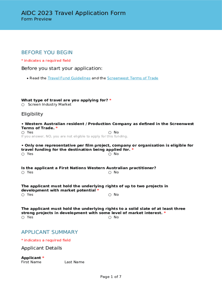 Form preview