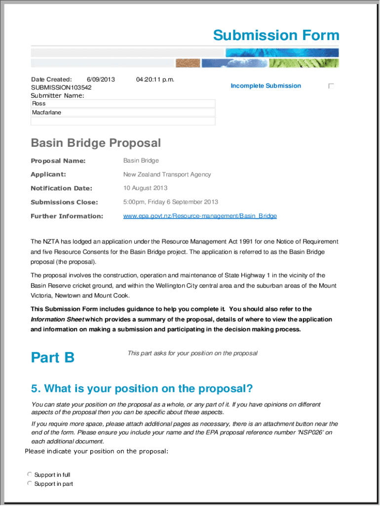 Form preview
