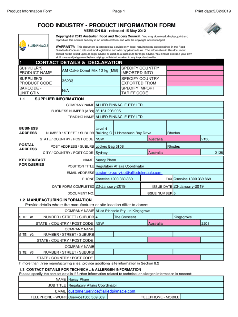 Form preview